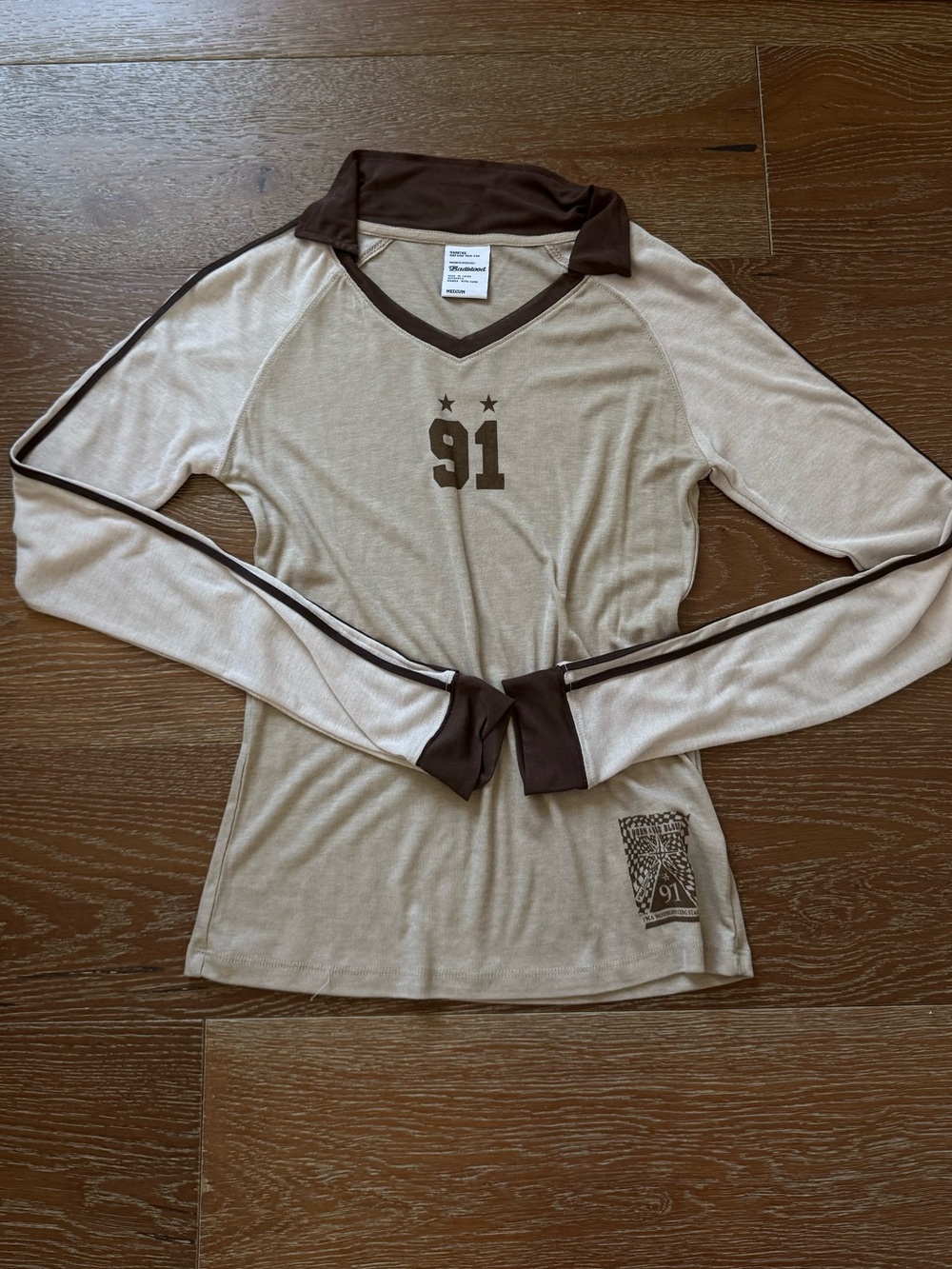 Badblood 91 Varsity Long Sleeve